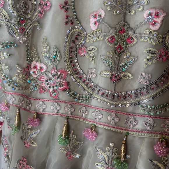 Stitched Maxi/Long dress (designer ZebTan) - Picture 7 of 11